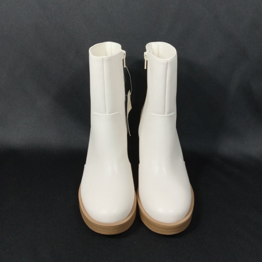 Universal Thread Jenna Beige Platform Heeled Boot… - image 4